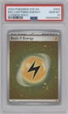 Basic Lightning Energy from the 2023 Pokemon SV set graded by PSA and given an overall grade of 10.