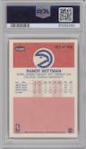 Randy Wittman from the 1986-87 Fleer set graded by PSA and given an overall grade of 9.