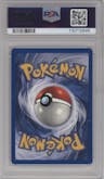 Vileplume from the 1999 Pokemon set graded by PSA and given an overall grade of 9.
