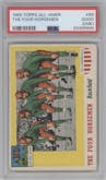 The Four Horsemen from the 1955 Topps All-American set graded by PSA and given an overall grade of 2.