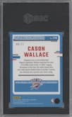 Cason Wallace from the 2023-24 Donruss Optic set featuring a Red Glitter parallel graded by SGC and given an overall grade of 10.