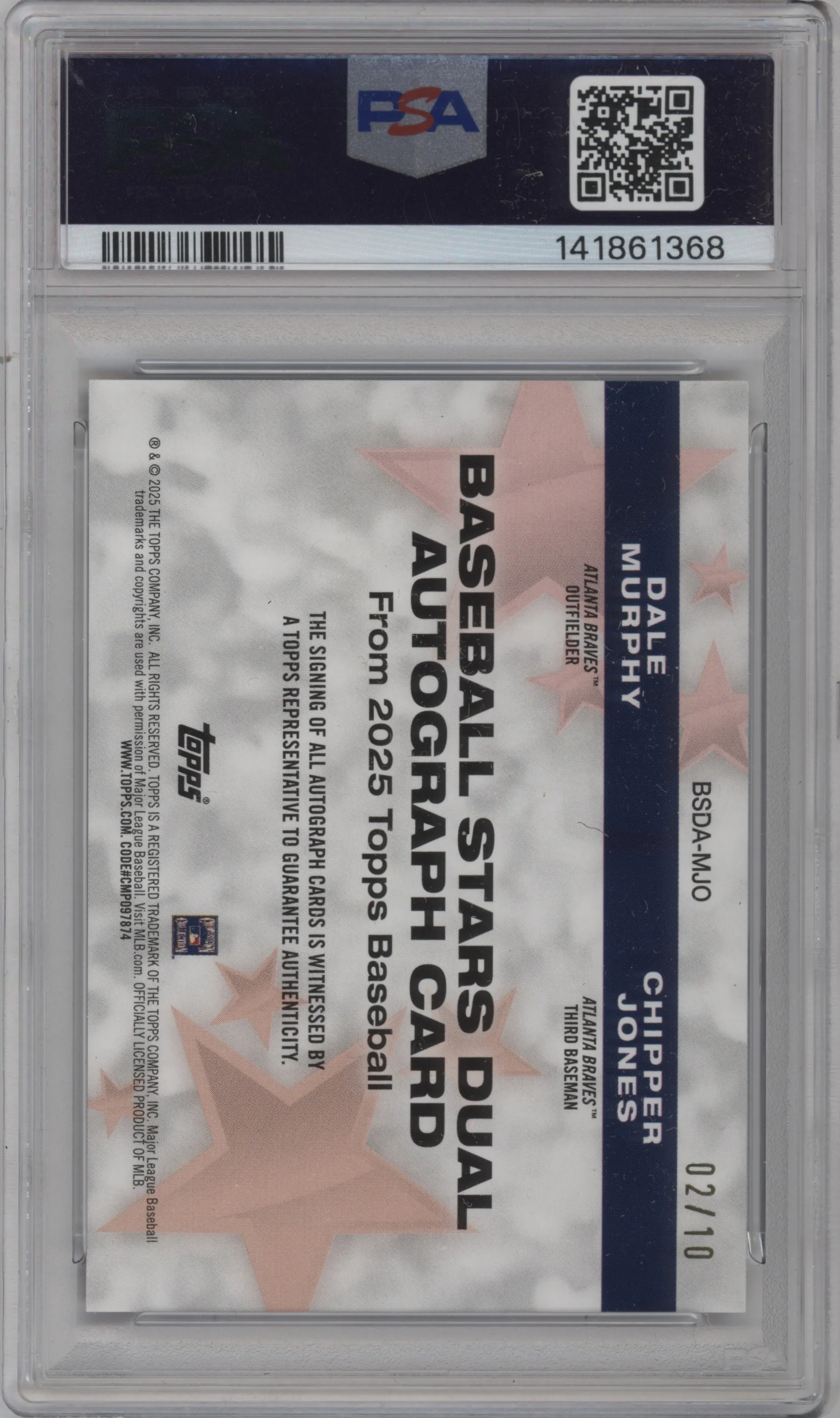 Dale Murphy/Chipper Jones