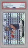 Caleb Williams from the 2024 Panini Mosaic set featuring a Mosaic parallel graded by PSA and given an overall grade of 10.