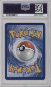 Gyarados from the 2016 Pokemon XY set graded by PSA and given an overall grade of 9.