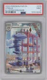 Steelix from the 2023 Pokemon SV set graded by PSA and given an overall grade of 9.