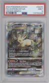 Leafeon VSTAR from the 2023 Pokemon SWSH set graded by PSA and given an overall grade of 9.