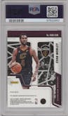 Evan Mobley from the 2021-22 Panini Mosaic  set graded by PSA and given an overall grade of 10.