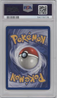 Hypno from the 1999 Pokemon set graded by PSA and given an overall grade of 10.