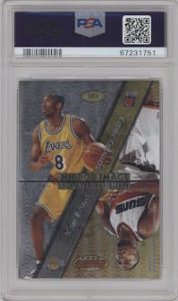 Scottie Pippen/Keith Van Horn/Kobe Bryant/Cedric Ceballos  from the 1997-98 Bowman's Best set graded by PSA and given an overall grade of 9.