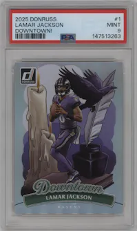 Lamar Jackson — 2025 Panini Donruss #1
