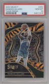 Damian Lillard from the 2023-24 Panini Select  set featuring a Tiger parallel graded by PSA and given an overall grade of 10.