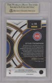 Ausar Thompson from the 2023-24 Panini Select  set featuring a Green/White/Purple Prizm  parallel graded by Beckett and given an overall grade of 9.5.