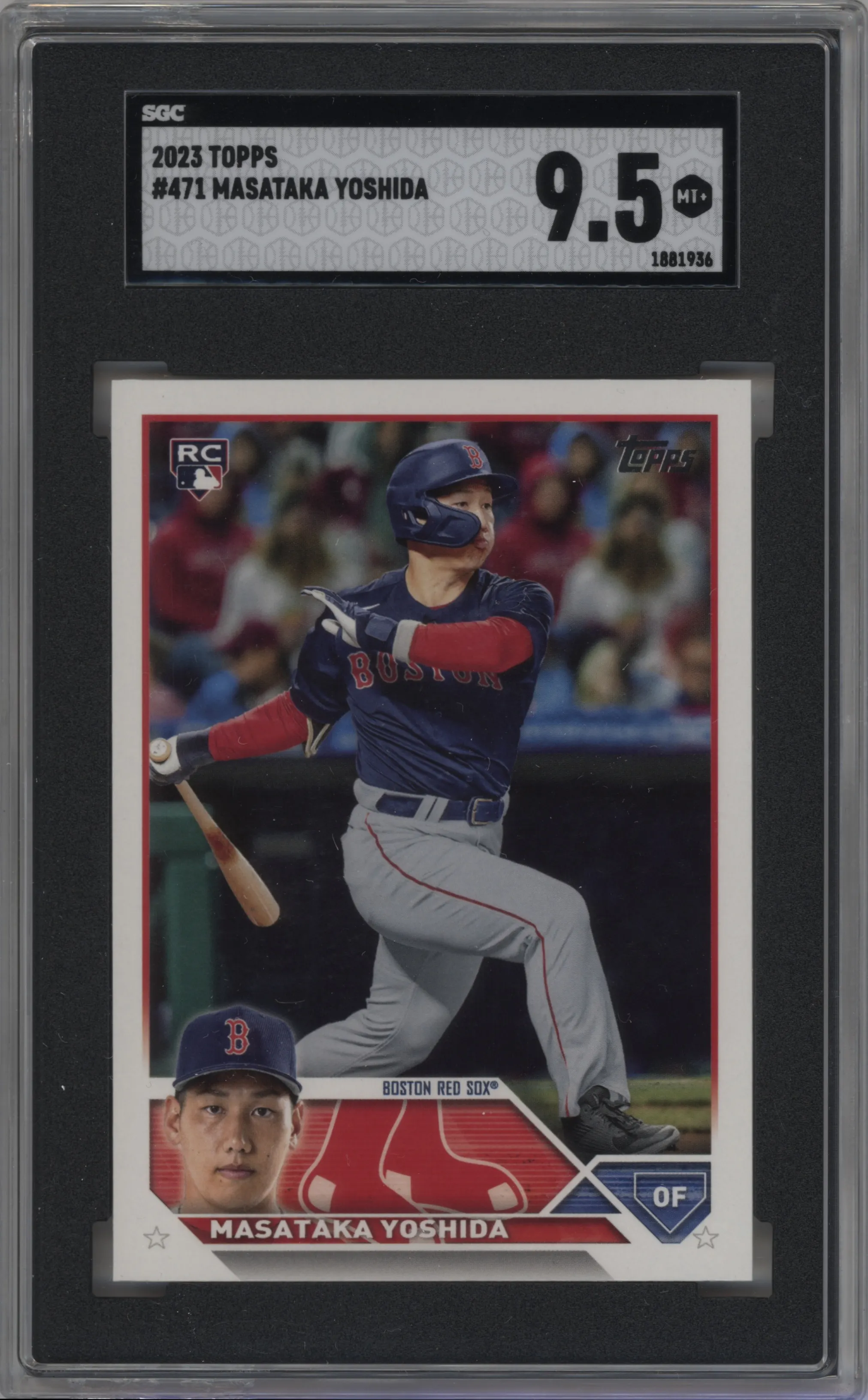 2023 Topps Series 2 Masataka Yoshida SGC 9.5