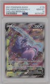 Galarian Slowking V from the 2021 Pokemon SWSH set graded by PSA and given an overall grade of 10.