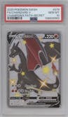 Charizard V from the 2020 Pokemon SWSH set graded by PSA and given an overall grade of 10.