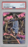 Ja Morant from the 2023-24 Panini Select  set featuring a Pink Cracked Ice parallel graded by PSA and given an overall grade of 10.