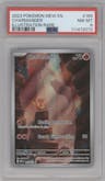 Charmander from the 2023 Pokemon SV set graded by PSA and given an overall grade of 8.
