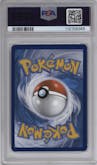 Mew V from the 2021 Pokemon SWSH set graded by PSA and given an overall grade of 9.
