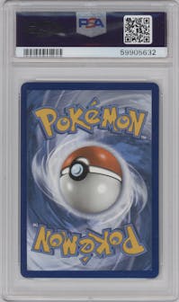 Eevee VMAX from the 2021 Pokemon SWSH set featuring a Shining Fates Elite Trainer Box parallel graded by PSA and given an overall grade of 10.