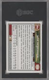 Max Scherzer from the 2008 Topps Updates & Highlights set graded by SGC and given an overall grade of 9.