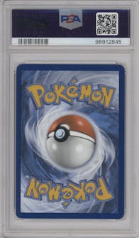 Pikachu from the 2024 Pokemon SV set featuring a 2024 World Championship parallel graded by PSA and given an overall grade of 10.