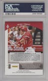 Mike Trout from the 2015 Donruss set graded by PSA and given an overall grade of 10.