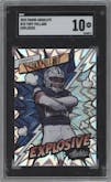Tony Pollard from the 2023 Panini Absolute set graded by SGC and given an overall grade of 10.