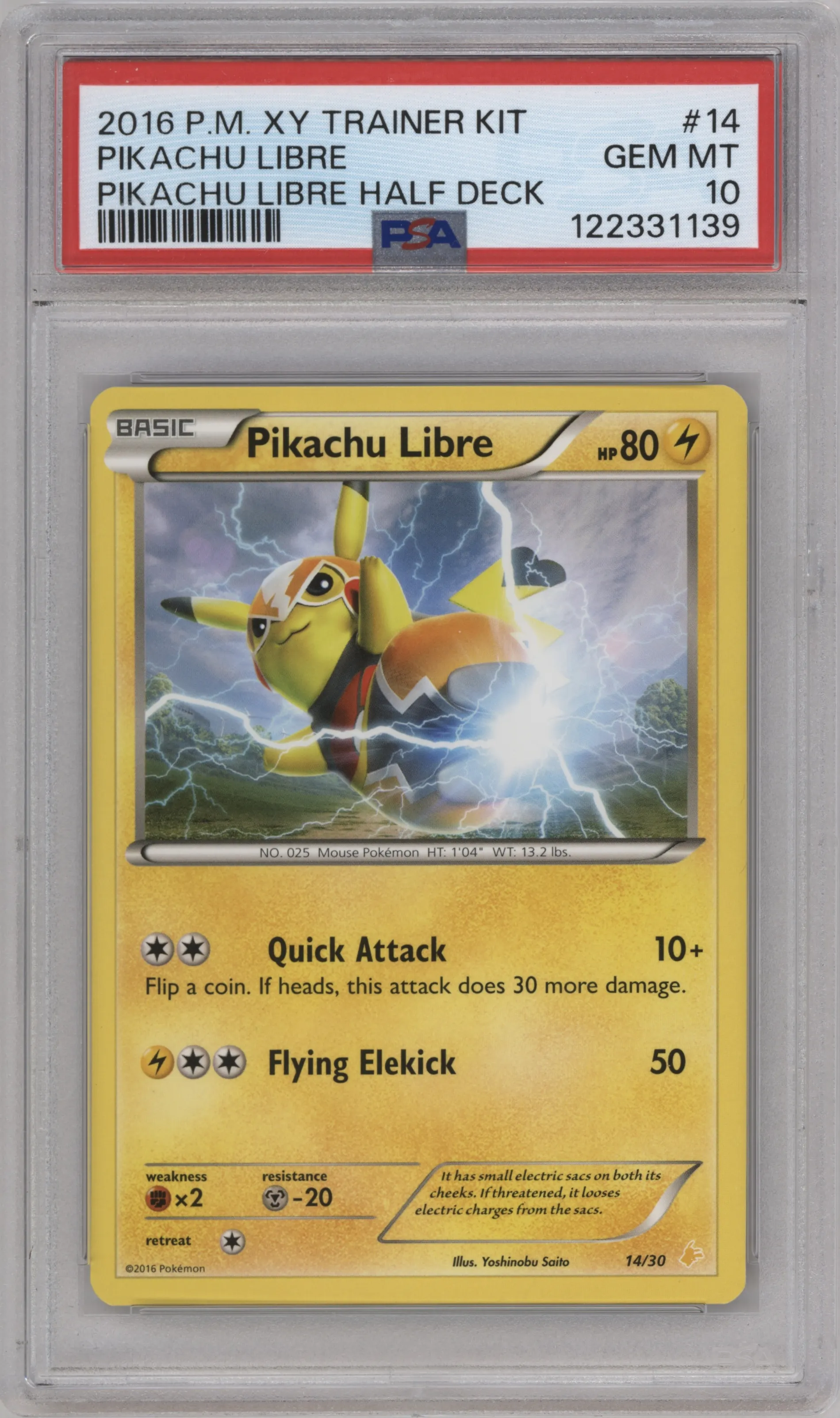 Pikachu Libre