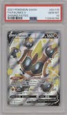 Falinks V from the 2021 Pokemon SWSH set graded by PSA and given an overall grade of 10.