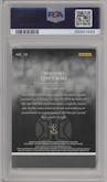 Shohei Ohtani from the 2018 Panini Chronicles set graded by PSA and given an overall grade of 9.