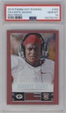 Davante Adams from the 2014 Panini Hot Rookies set featuring a Red Prizm parallel graded by PSA and given an overall grade of 10.