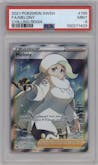 Melony from the 2021 Pokemon SWSH set graded by PSA and given an overall grade of 9.