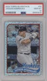Jasson Dominguez from the 2024 Topps Series 2 Silver Pack set graded by PSA and given an overall grade of 10.