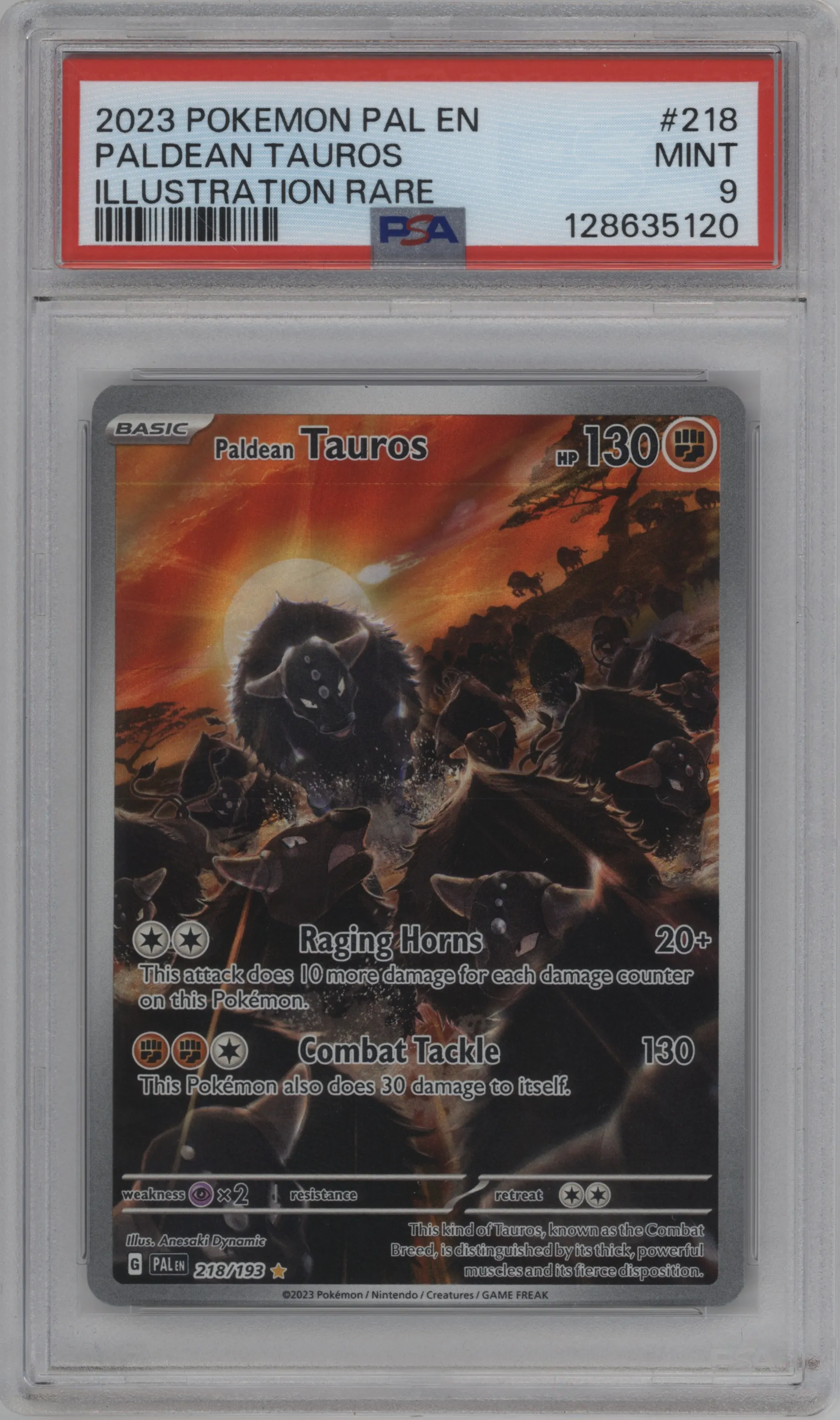 Paldean Tauros