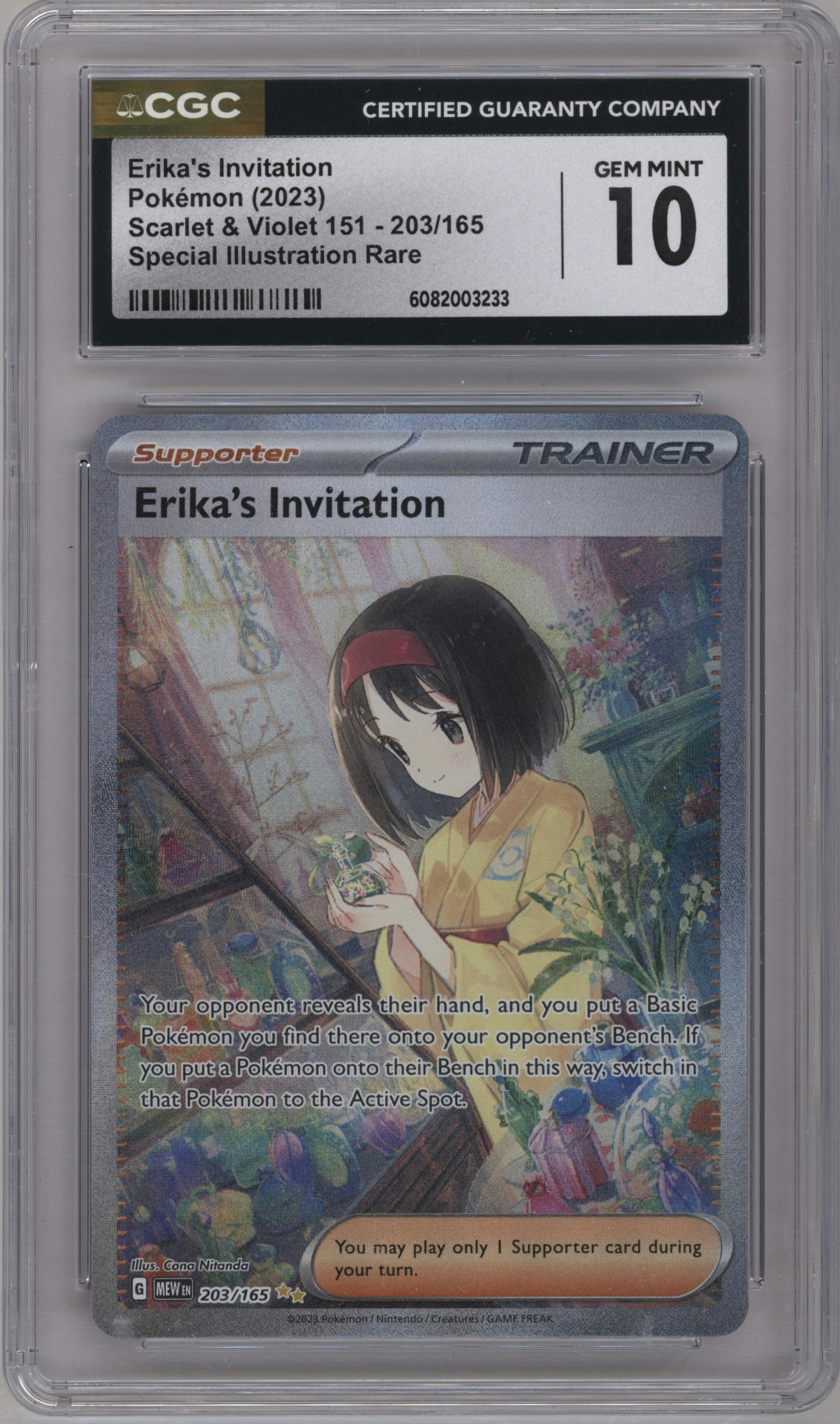 Erika's Invitation