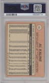 Al Kaline from the 1969 Topps set graded by PSA and given an overall grade of 6.