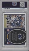 Jahan Dotson from the 2022 Panini Chronicles Draft Picks set featuring a Prime parallel graded by PSA and given an overall grade of 8.
