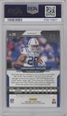 Jonathan Taylor from the 2020 Panini Prizm set graded by PSA and given an overall grade of 9.