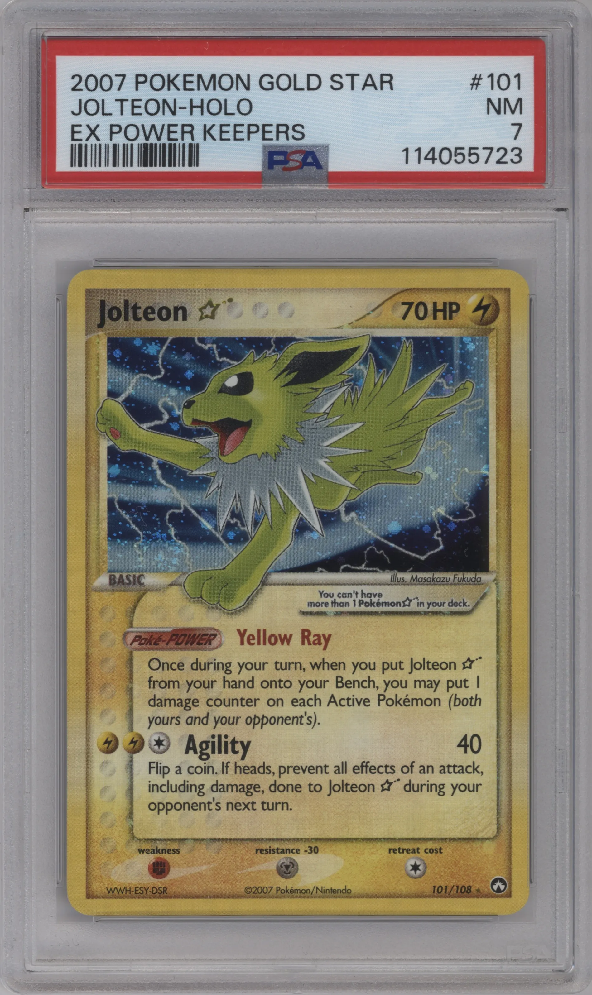 Jolteon Gold Star