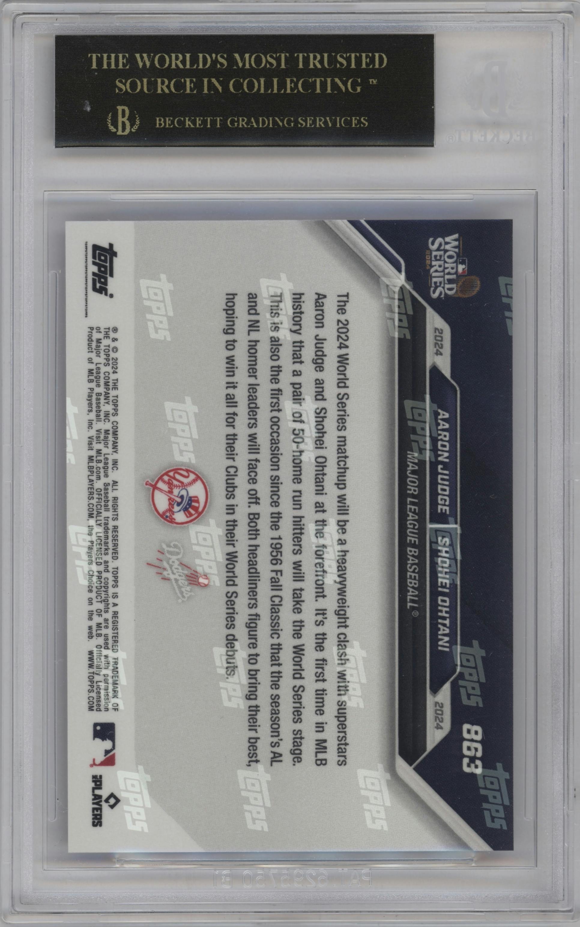 Aaron Judge/Shohei Ohtani