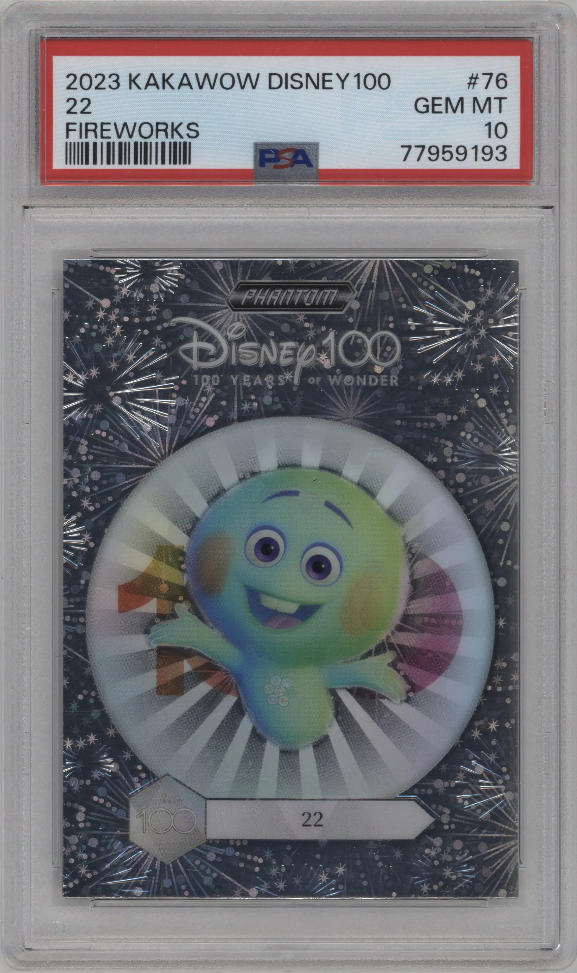 2023 Kakawow Disney 100 Fireworks 22 PSA 10