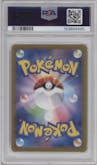 Leafeon from the 2024 Pokemon SV JPN set graded by PSA and given an overall grade of 10.