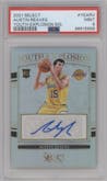 Austin Reaves  from the 2021-22 Panini Select set graded by PSA and given an overall grade of 9.