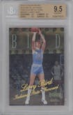 Larry Bird from the 2012-13 Fleer Retro set graded by Beckett and given an overall grade of 9.5.