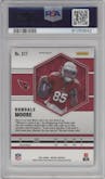 Rondale Moore from the 2021 Panini Mosaic set featuring a Genesis parallel graded by PSA and given an overall grade of 10.
