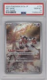 Mr. Mime from the 2023 Pokemon SV JPN set graded by PSA and given an overall grade of 10.