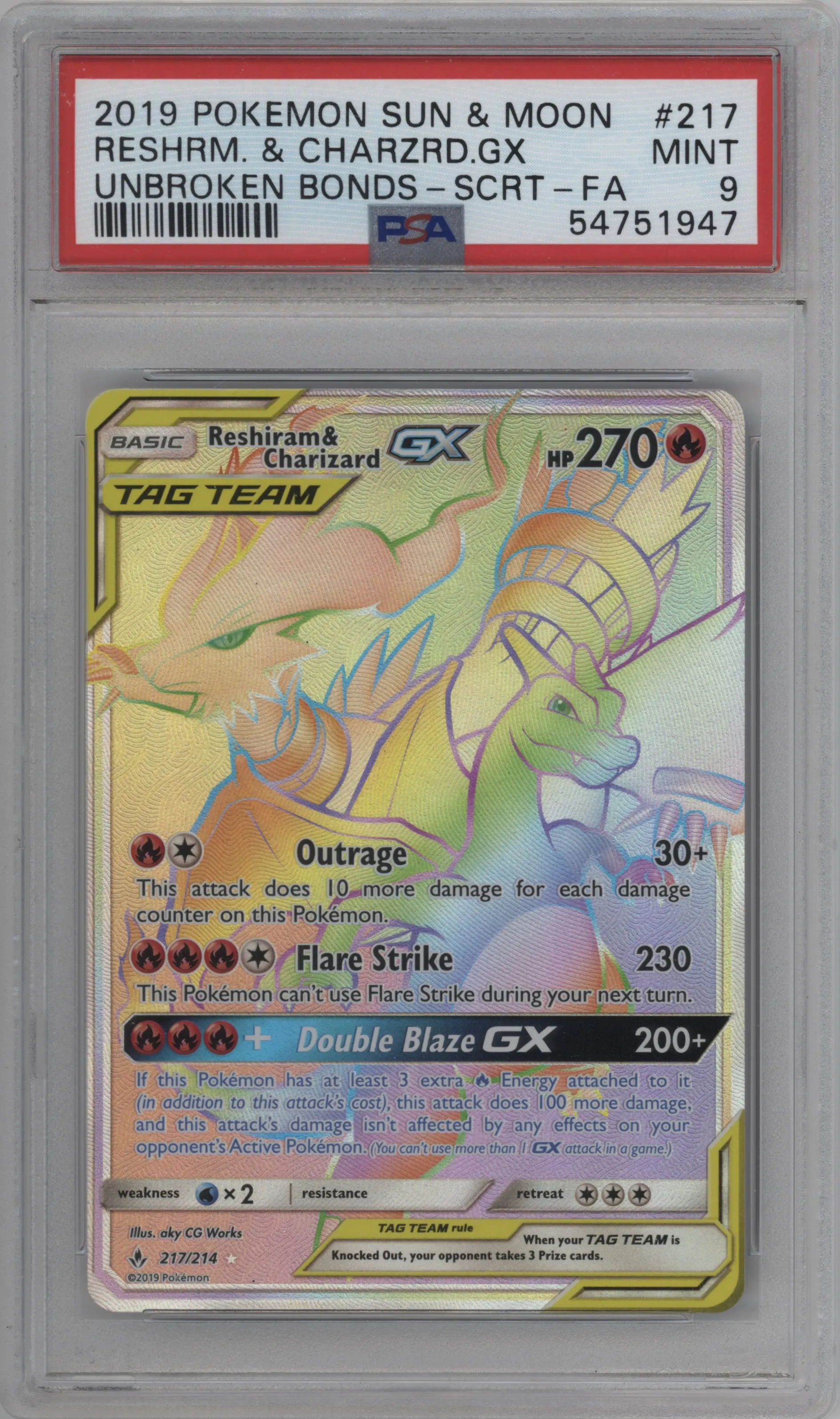 Reshiram/Charizard GX