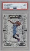 Ja Morant from the 2022-23 Panini Obsidian set featuring a Electric Etch White Pulsar parallel graded by PSA and given an overall grade of 9.