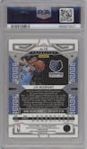 Ja Morant from the 2022-23 Panini Obsidian set featuring a Electric Etch White Pulsar parallel graded by PSA and given an overall grade of 9.