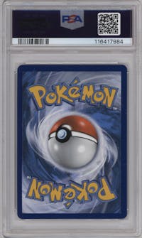 Hau from the 2017 Pokemon S&M set graded by PSA and given an overall grade of 10.